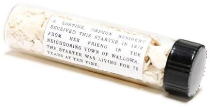 WALLOWA VALLEY SOURDOUGH STARTER