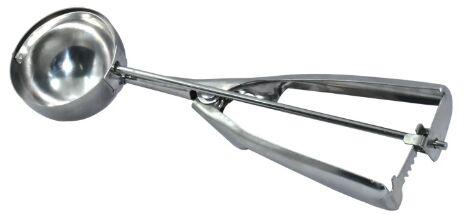 Silver Stainless Steel Ice Cream Serving Spoon
