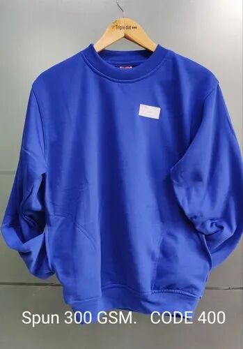 Plain Round Neck Sweatshirt, Size : S-XXL