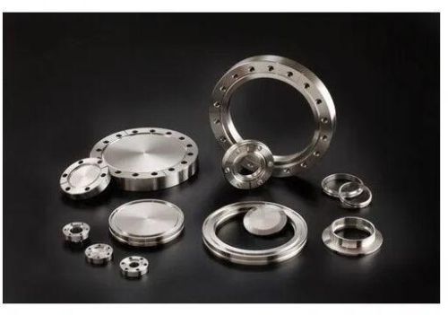 Stainless Steel Vacuum Flanges, Shape : Round