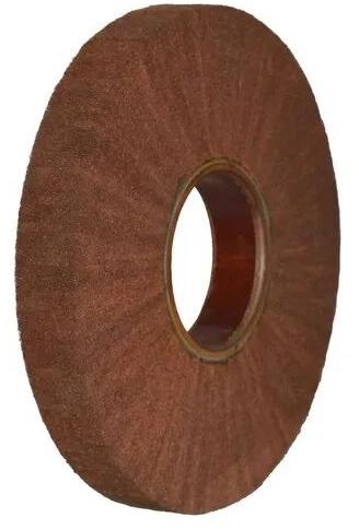Circular Non Woven Flap Wheel, Color : Brown