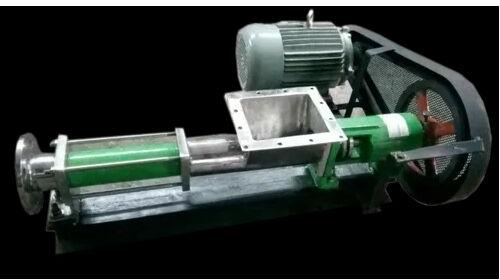 Cement Screw Pump, Color : BLUE