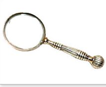 Brass Magnifying Lens