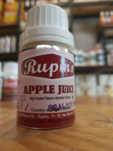 Apple Juice High Impact Liquid Flavor/Flavour 50ml Buy Rupin's For Industrial Purposes