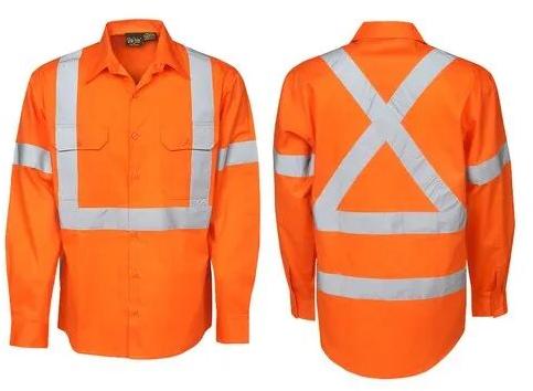 Mahima Polyester Reflective Safety Jacket, For Traffic Control