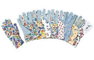 PVC Dotted Gloves Ladies Garden Glove, Size : 10'