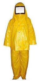 PVC Safety Suit, Color : Yellow Or Red