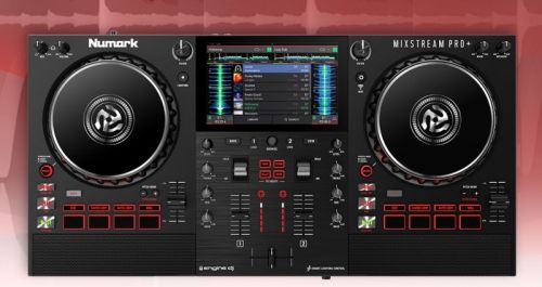 Black Numark Mixsteam Pro Plus