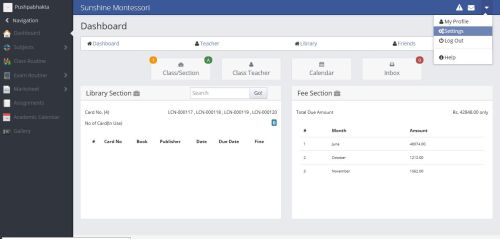 School ERP Software With Source Code
