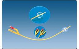 Nulife Foley Balloon Catheter, Color : White Yellow