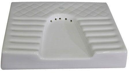 Ceramic Squatting Urinal, Color : White