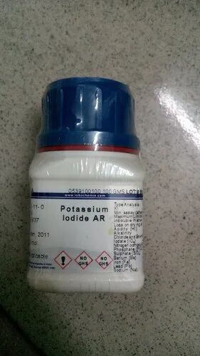 White Potassium Iodide, For Laboratory, Packaging Size : 100 Gm