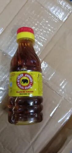 Kachchi Ghani Mustard Edible Oil, Packaging Size : 1 Litre