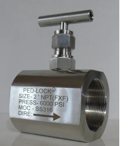 3000psi Stainless Steel High Pressure Needle Valve, Size : 1/4' TO 1/2'