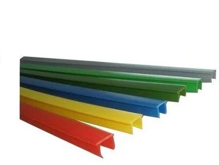 Multicolor PVC Plastic Extruded Profile, Size : 10*8mm