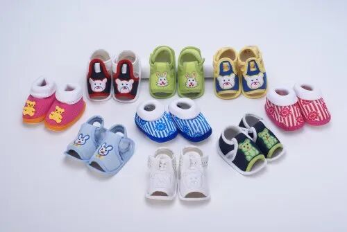 Blue White Cotton Baby Booties, Occasion : Daily Wear