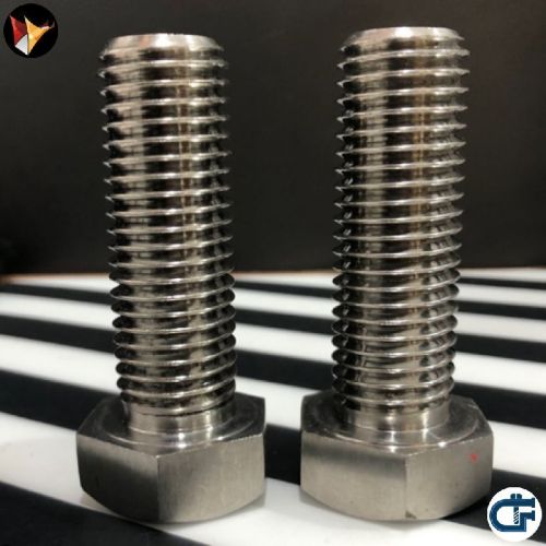 Polished Stainless Steel 316 Hex Bolt, For Automotive Industry, Size : 0-15mm, 15-30mm