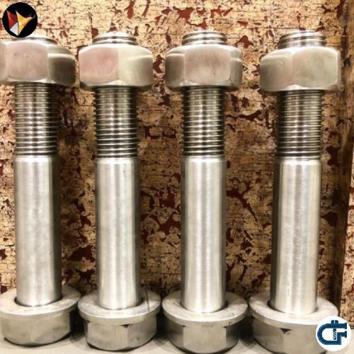 Polished Galvanized Iron Gi Nut Bolts, For Automotive Industry, Size : 0-15mm, 30-45mm