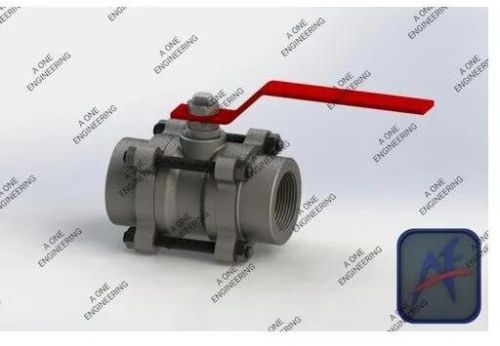 SS Screwed Ball Valve, Packaging Type : Box