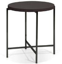 Bergen - Smoked Oak Top Round End Table