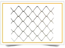 Chain Link Fence, Wire Gauge : 16 g to 8 g