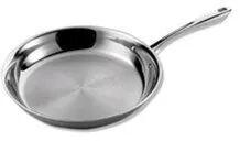 Silver Stainless Steel Fry Pan