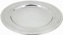 Stainless Steel Waiters Trays Round, Size : 29, 31, 33 Cm