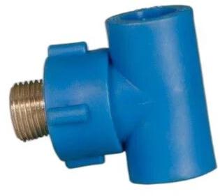 PPR Male Threaded Tee, Color : Blue, Green