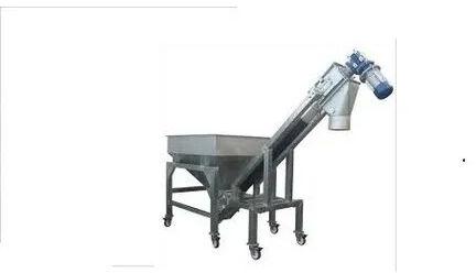 Mnt Industries Automatic Mild Steel Screw Conveyors, For Industrial, Capacity : 100 Kg