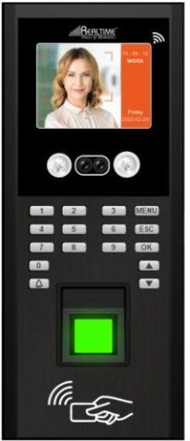 Realtime T61F Biomatrics Face With Fingerprint Professional Access Control