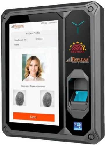Realtime Aadhaar Based Attendance System, Color : Black, Grey