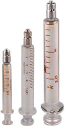 Stainless Steel PP STANDARD GLASS SYRINGES, For Laboratory, Certification : ISI Certified
