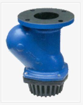Ductile Iron Ball Foot Valve, Color : Blue