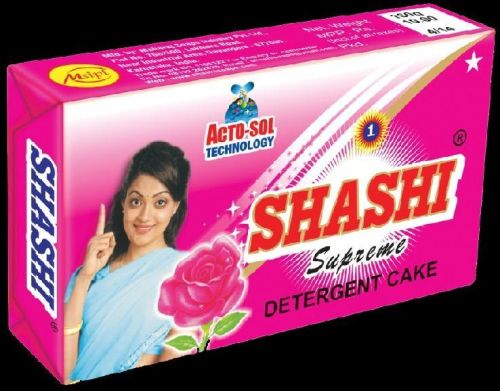 Shashi Detergent Cake, For Cloth Washing, Feature : Eco-friendly, Long Shelf Life, Remove Hard Stains