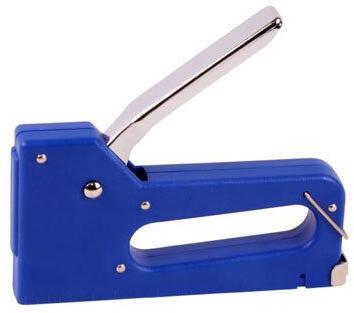 Middle Carbon Steel Gun Tacker, Color : Blue