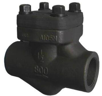 Forged Steel Lift Check Valve, Color : Black