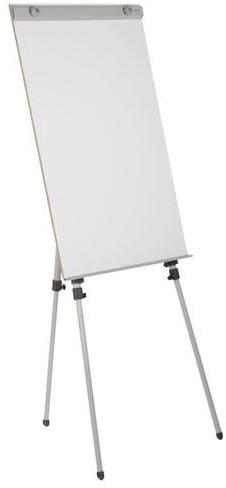 Aluminum Lobby Flip Chart Board, Color : White