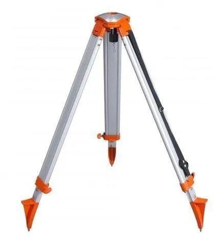 GlobeTrek Yellow Steel Survey Tripod, For Auto Level