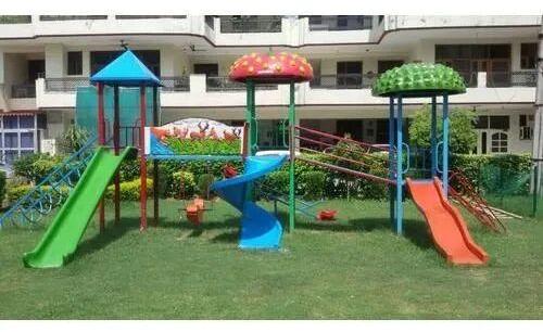 Plastic Kids Multi Play Station, For Park