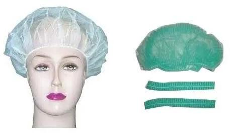 Non Woven Disposable Bouffant Cap, Size : Full