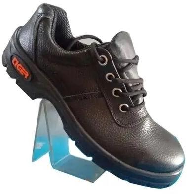 PVC Tiger Safety Shoes, Color : Black