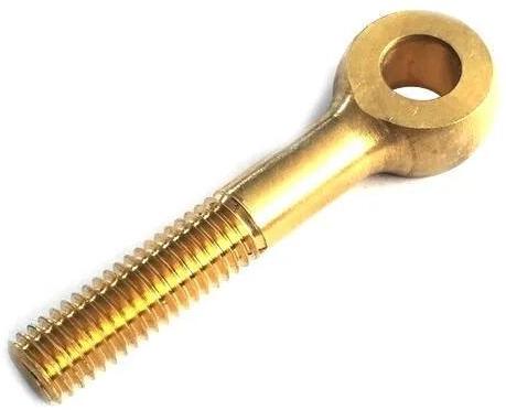 Brass Eye Bolt, Shape : Round