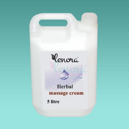 Lenora Herbal Massage Cream, Color : White for Personal, Spa
