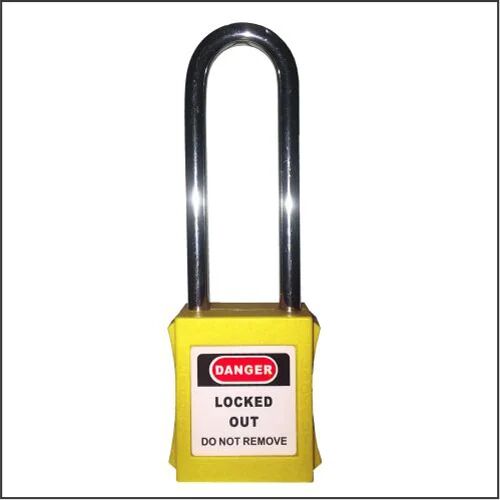 Mild Steel Long Shackle Safety Padlocks