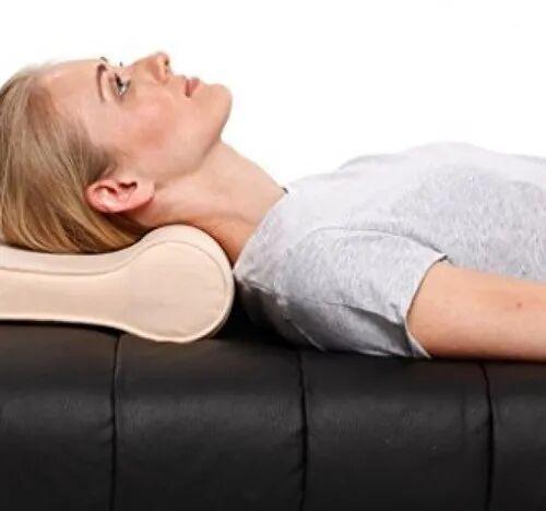 Regular Cervical Pillow, Pattern : Plain