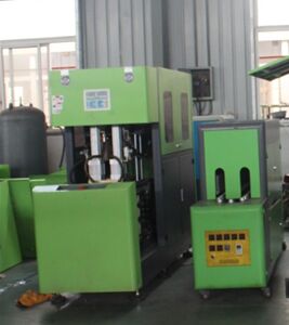 Semi Automatic Blow Moulding Machine, Packaging Type : green