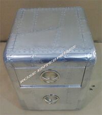Aviator Bad Side 2 Drawer, Size : 45 X 40 X 50 Cm.