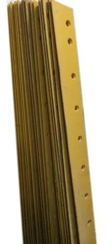 Paint Coated Mild Steel Grader Blade, Color : Yellow