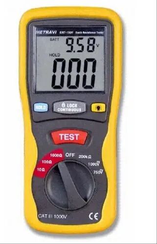 Digital Earth Resistance Tester, Brand Name : METRAVI