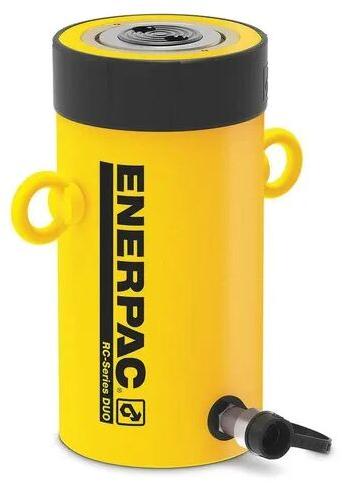 Round Mild Steel Enerpac Hydraulic Cylinder, Model Number : RC-1006